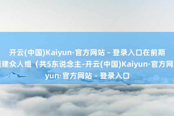 开云(中国)Kaiyun·官方网站 - 登录入口在前期使命基础上组建众人组（共5东说念主-开云(中国)Kaiyun·官方网站 - 登录入口